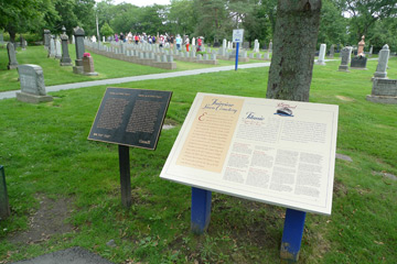 Titanic graves, Fairview cemetery