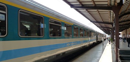 The EuroCity train 'Sava' from Munich to Ljubljana, Zagreb & Belgrade