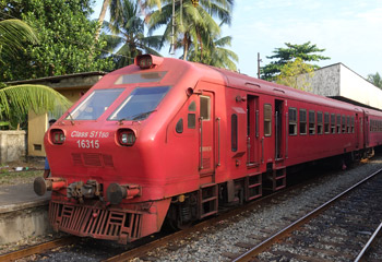 S11 train at Kalutara South