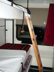 TVS2000 sleeper in night mode, Istanbul-Ankara, Istanbul-Denizli, & Izmir-Ankara night trains.  Courtesy of Shigeki Murao