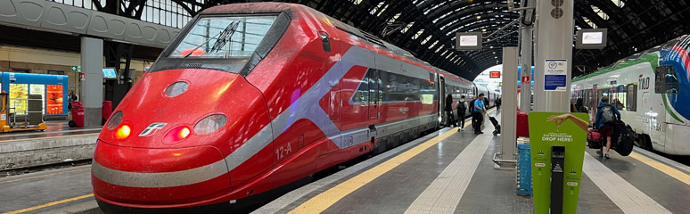 Frecciarossa 500 at Milan Centrale