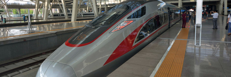 CRH40AF0 high-speed train as used Hong Kong to Shanghai