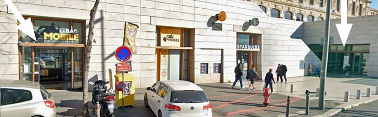 Left luggage at Marseille St Charles