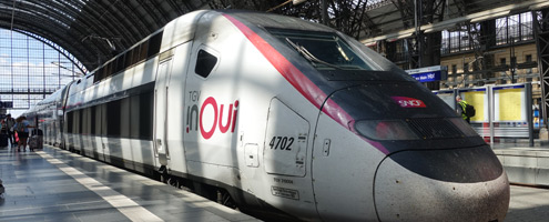 TGV Duplex at Frankfurt
