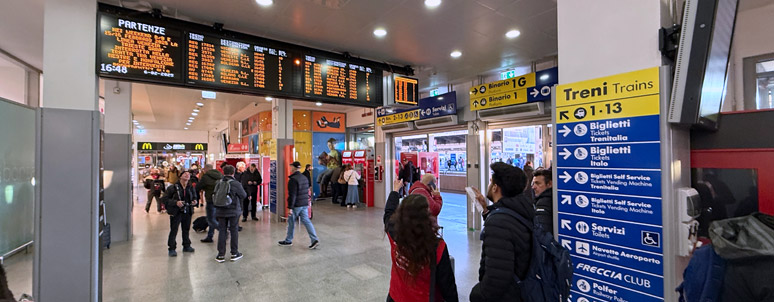 Venice Mestre concourse
