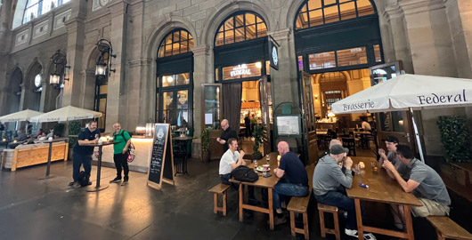 The Brasserie Federal at Zurich HB