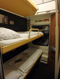 Standard (economy) sleeper as 1-berth