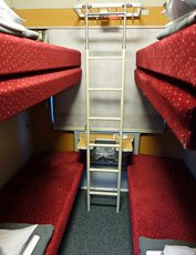 4-berth couchettes 