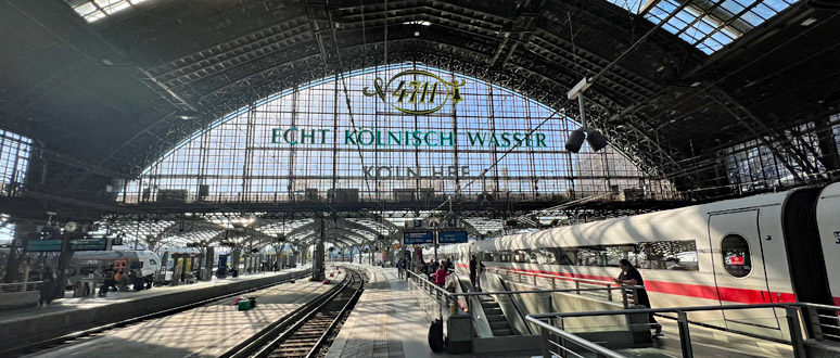Cologne Hbf platforms