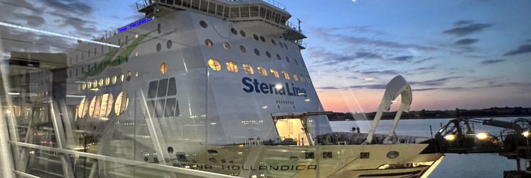 Stena Line ferry at Harwich
